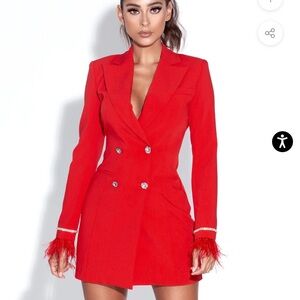 Miss Circle blazer dress, medium, worn once